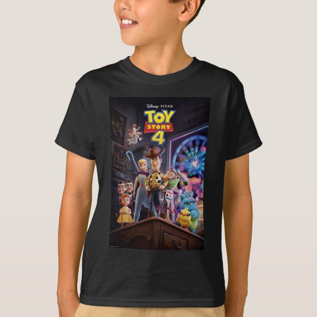 Toy Story 4 | Antiques Shop Theatrical Poster T-Shirt (Front)