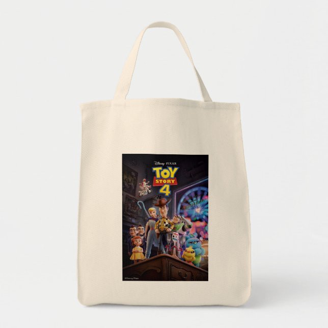 Toy Story 4 | Antiques Shop Theatrical Poster Tote Bag (Front)