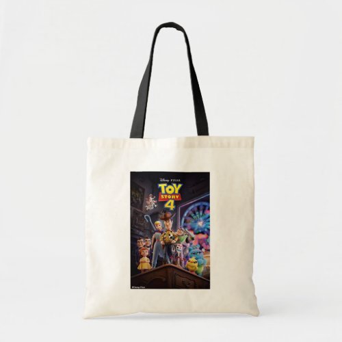 Toy Story 4  Antiques Shop Theatrical Poster Tote Bag