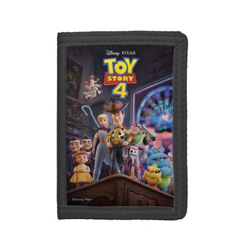 Toy Story 4  Antiques Shop Theatrical Poster Trifold Wallet