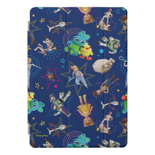 Toy Story 4  Blue Toys Toss Pattern iPad Pro Cover