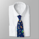 Toy Story 4 | Blue Toys Toss Pattern Neck Tie