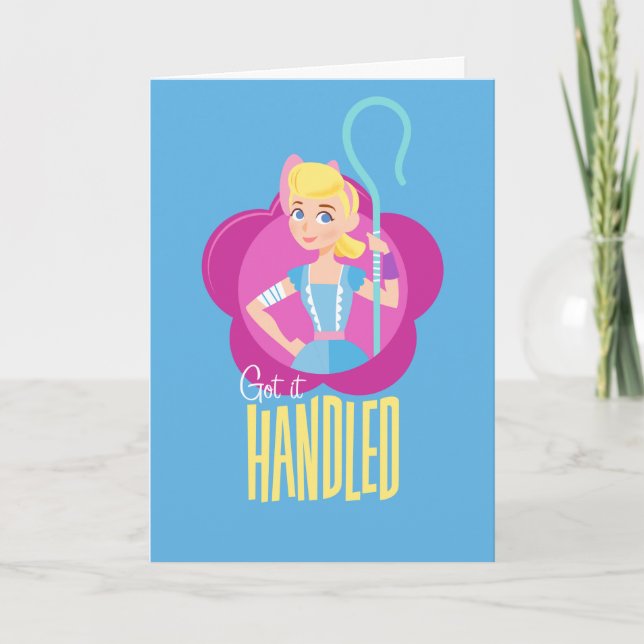 Toy Story 4 | Bo Peep "Got It Handled" Card (Front)