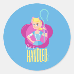 Toy Story 4 Bo Peep "Got It Handled" Classic Round Sticker