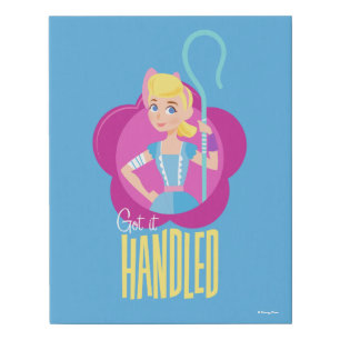 Toy Story 4   Bo Peep "Got It Handled" Faux Canvas Print