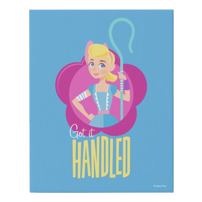 Toy Story 4 | Bo Peep "Got It Handled" Faux Canvas Print (Front)