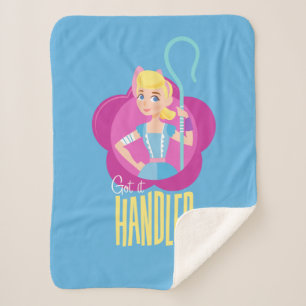Toy Story 4 Bo Peep "Got It Handled" Sherpa Blanket