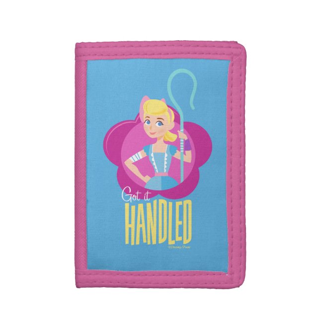 Toy Story 4 | Bo Peep "Got It Handled" Trifold Wallet (Front Vertical)
