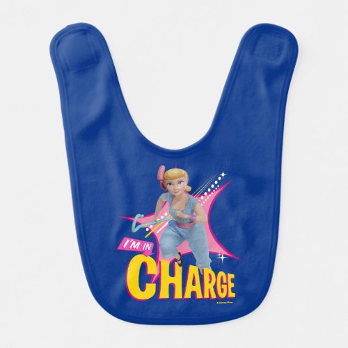 Toy Story 4  Bo Peep Im In Charge Baby Bib