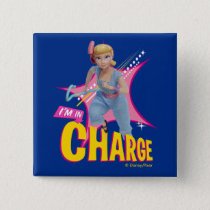Toy Story 4   Bo Peep "I'm In Charge" Button