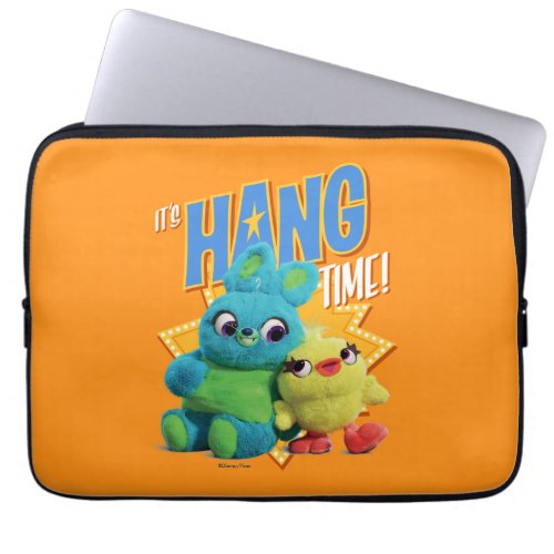 Toy Story 4  Bunny  Ducky Its Hang Time Laptop Sleeve