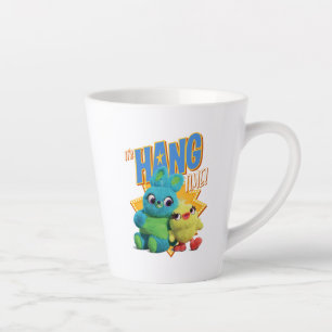 Toy Story 4 Bunny & Ducky "It's Hang Time" Latte Mug