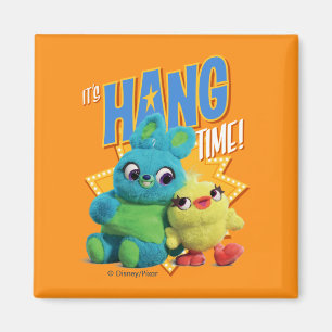 Toy Story 4 Bunny & Ducky "It's Hang Time" Magnet