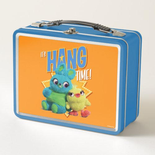 Toy Story 4  Bunny  Ducky Its Hang Time Metal Lunch Box
