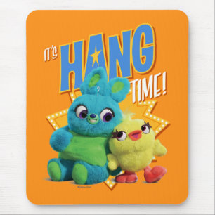 Toy Story 4 Bunny & Ducky "It's Hang Time" Mouse Pad
