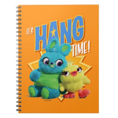 Toy Story 4 | Bunny &amp; Ducky "It's Hang Time" Notebook