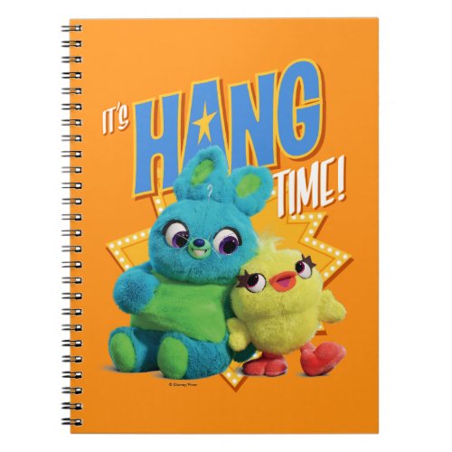 Toy Story 4  Bunny  Ducky Its Hang Time Notebook