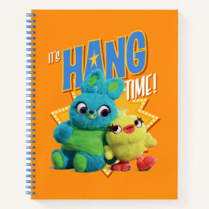 Toy Story 4 Bunny & Ducky "It's Hang Time" Notebook