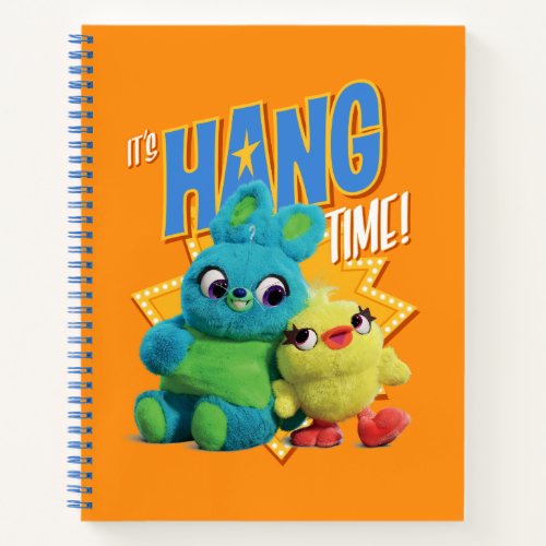 Toy Story 4  Bunny  Ducky Its Hang Time Notebook