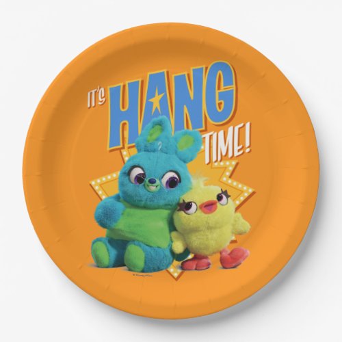 Toy Story 4  Bunny  Ducky Its Hang Time Paper Plates