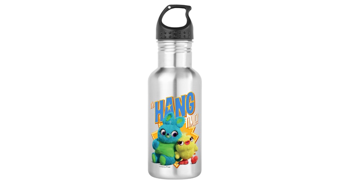 Disney Toy Story Ducky And Bunny Water Bottle Blue