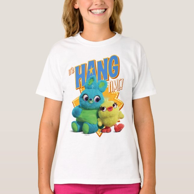 Toy Story 4 | Bunny & Ducky "It's Hang Time" T-Shirt (Front)