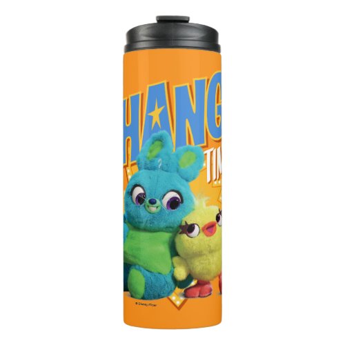 Toy Story 4  Bunny  Ducky Its Hang Time Thermal Tumbler