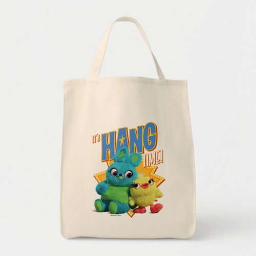 Toy Story 4  Bunny  Ducky Its Hang Time Tote Bag