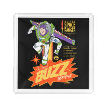 Toy Story 4 | Buzz Lightyear Action Figure Ad Acrylic Tray