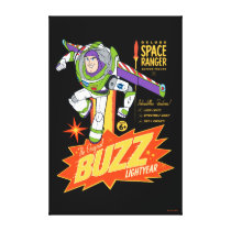 Toy Story 4 | Buzz Lightyear Action Figure Ad Canvas Print