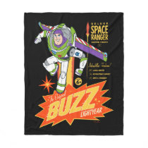 Toy Story 4 | Buzz Lightyear Action Figure Ad Fleece Blanket