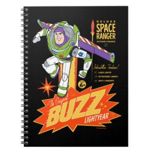 Toy Story 4 Buzz Lightyear Action Figure Ad Notebook