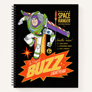 Toy Story 4   Buzz Lightyear Action Figure Ad Notebook