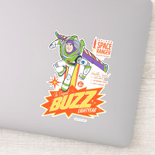 Toy Story 4   Buzz Lightyear Action Figure Ad Sticker