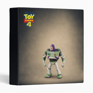 Toy Story 4   Buzz Lightyear Theatrical Poster 3 Ring Binder