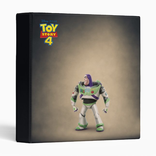 Toy Story 4 | Buzz Lightyear Theatrical Poster 3 Ring Binder (Front/Spine)