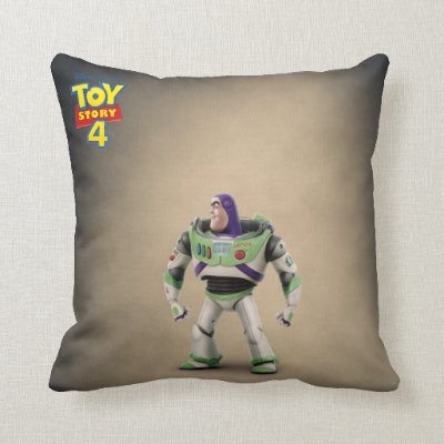 Toy Story 4 | Buzz Lightyear Theatrical Poster Throw Pillow