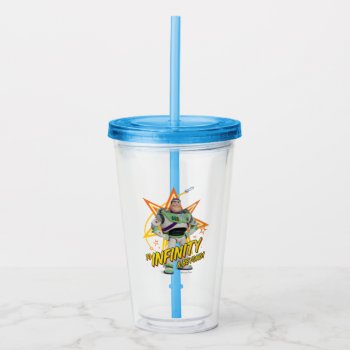 Toy Story 4 | Buzz "to Infinity & Beyond" Stars Acrylic Tumbler by ToyStory at Zazzle