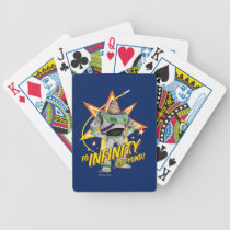 Toy Story 4 | Buzz "To Infinity & Beyond" Stars Bicycle Playing Cards