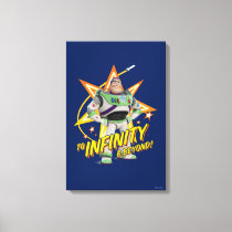 Toy Story 4 | Buzz "To Infinity & Beyond" Stars Canvas Print