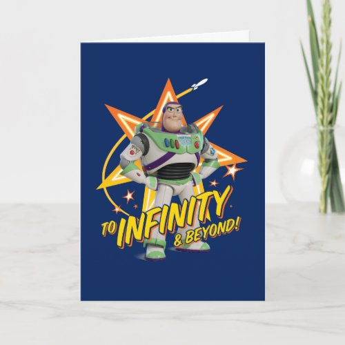 Toy Story 4  Buzz To Infinity  Beyond Stars Card