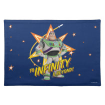 Toy Story 4 | Buzz "To Infinity & Beyond" Stars Cloth Placemat