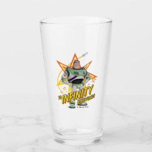Toy Story 4   Buzz "To Infinity & Beyond" Stars Glass