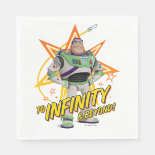 Toy Story 4 Buzz "To Infinity & Beyond" Stars Napkins