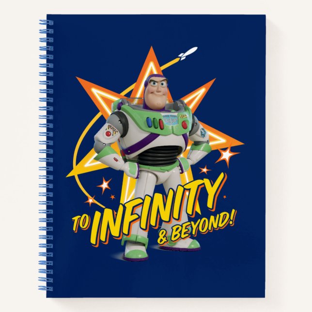 Toy Story 4 | Buzz "To Infinity & Beyond" Stars Notebook (Front)