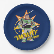 Toy Story 4 | Buzz "To Infinity & Beyond" Stars Paper Plate