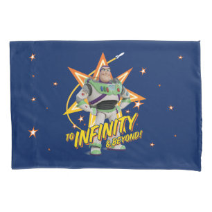 Toy Story 4 Buzz "To Infinity & Beyond" Stars Pillow Case