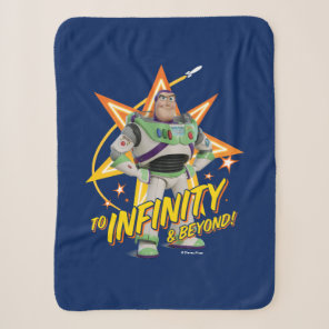 Toy Story 4 | Buzz "To Infinity & Beyond" Stars Sherpa Blanket