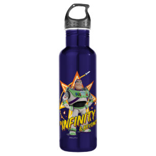 Toy Story 4   Buzz "To Infinity & Beyond" Stars Stainless Steel Water Bottle