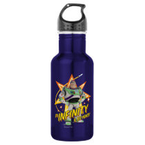 Toy Story 4 | Buzz "To Infinity & Beyond" Stars Stainless Steel Water Bottle